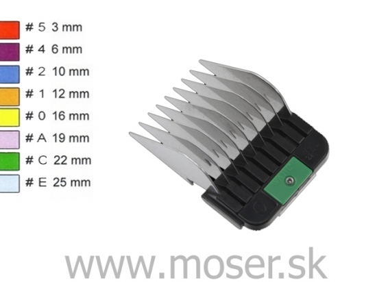 Moser 1247-7860 22mm nádstavec s kovovými zubami